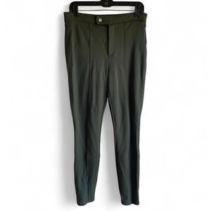 Gap Women's Olive Green Stretch Ponte Skinny Leg Pants Size 10